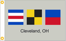 12x18 in Cleveland Nautical Flag - Flagladyusa
