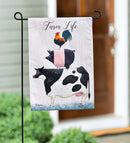 12x18 in "Farm Life" Garden Flag - Flagladyusa