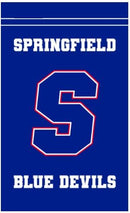 12x18 in Springfield High School Block S Garden Flag - Flagladyusa
