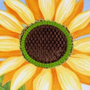 12x18 in Sunflower & Ladybug Burlap Garden Flag - Flagladyusa