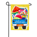 12x18 in Welcome Summer Truck Garden Flag - Flagladyusa