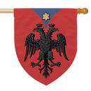 15th Century Albania Skanderbeg Coat of Arms Flag - Flagladyusa