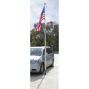 19 ft Aluminum Multi - Use Telescoping Flagpole - Flagladyusa