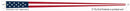 1x18 ft Star Vimpel Streamer - Flagladyusa