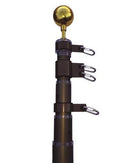 20' Heavy Duty Telescoping Flagpole - Flagladyusa