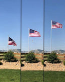20' Heavy Duty Telescoping Flagpole - Flagladyusa