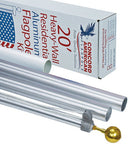 20ft Premium Aluminum Flagpole Kit - Flagladyusa
