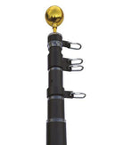 25' Heavy Duty Telescoping Flagpole - Flagladyusa