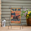 250th Anniversary Cannons Burlap Garden Flag - Flagladyusa