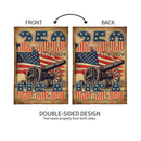 250th Anniversary Cannons Burlap Garden Flag - Flagladyusa