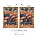 250th Anniversary Cannons Burlap House Flag - Flagladyusa