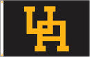 2.5x4 ft Interlocking "UA" Upper Arlington Flag - Flagladyusa