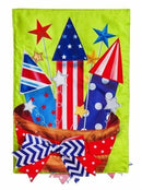 28x40 in Basket of Fireworks Banner - Flagladyusa