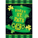 28x40 in Happy St. Pat's Day Suede Banner - Flagladyusa