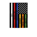 28x40 in Responders Thin Line Banner - Flagladyusa