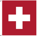 3x3 ft Sewn Swiss Flag - Flagladyusa