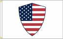 3x5 ft Baiting Hollow Club USA Shield Flag - Flagladyusa