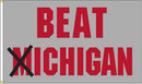 3x5 ft Beat Michigan Flag - Flagladyusa