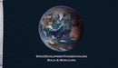3x5 ft Blue Marble Earth Flag (New) - Flagladyusa