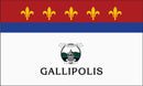 3x5 ft City of Gallipolis Flag - Flagladyusa