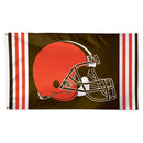 3x5 ft Cleveland Browns Vertical Stripes Flag - Flagladyusa
