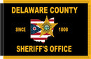 3x5 ft Delaware County Sheriff's Office Flag w/sleeve - Flagladyusa