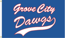3x5 ft Grove City Dawgs Flag - Flagladyusa