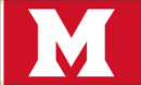 3x5 ft Miami of Ohio Flag - Flagladyusa