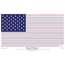 3X5 FT NYL FLAG OF HONOR MEMORI - Flagladyusa