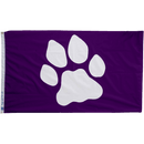 3x5 ft Pickerington Paw Print Flag - Flagladyusa