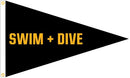 3x5 ft Upper Arlington "Swim and Dive" Pennant - Flagladyusa