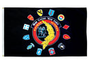 3x5 ft Vietnam Veterans Flag Black - Flagladyusa