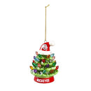 4 in LED Ceramic Ohio State Christmas Tree Ornament - Flagladyusa