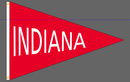 40x60 in Indiana Big 10 Pennant - Flagladyusa
