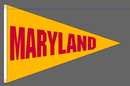 40x60 in Maryland Big 10 Pennant - Flagladyusa