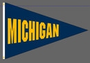 40x60 in Michigan Big 10 Pennant - Flagladyusa