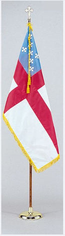 4x6 ft Episcopal Flag Set w/ Fringe - Flagladyusa