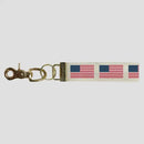 50 Stars Flag Keychain - Flagladyusa