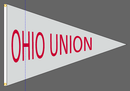 5x40 in Gray Ohio Union Pennant - Flagladyusa