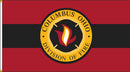 5x9.5 ft Single Sided Columbus Fire Department Internment Flag - Flagladyusa