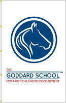 6x10 ft Goddard School Vertical Flag - Flagladyusa