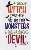 A Wicked Witch and her Monsters Decorative Pillow - Flagladyusa