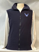 Air Force Fleece Vest - Flagladyusa