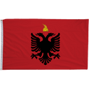 Albanian Kingdom Flag (1928 - 1939) - Flagladyusa