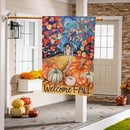 Alive in Fall Suede House Flag - Flagladyusa