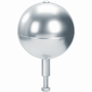 Aluminum Ball Topper for In - Ground Flagpoles - Flagladyusa