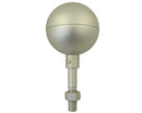 Aluminum Ball Topper for In - Ground Flagpoles - Flagladyusa
