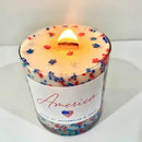 America Candle - Flagladyusa