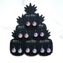 American Flag Leverbacks Earrings - Flagladyusa