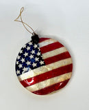 American Flag Ornament - Flagladyusa